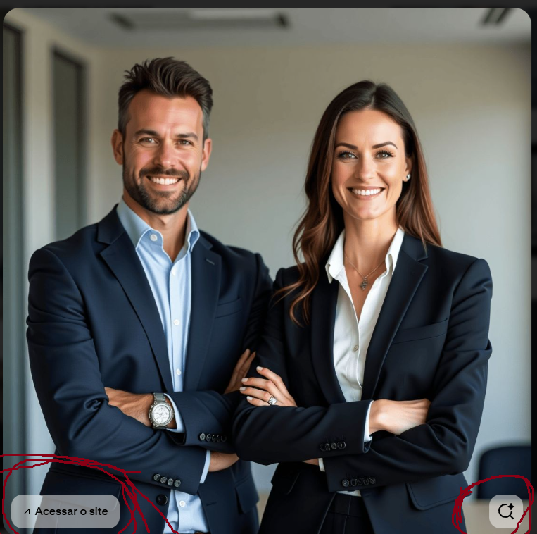 Profissional do mercado imobiliário em composição premium
